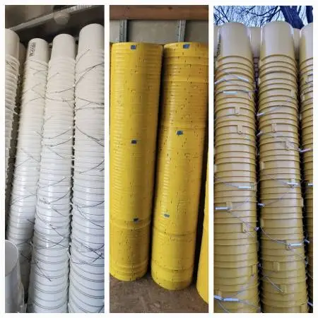 5gal and 6gal food grade buckets