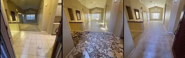 Dust Free Tile Removal #1