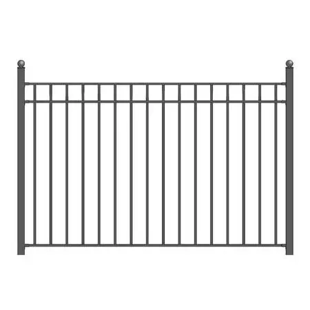 ALEKO FENCEONLYMAD MADRID IRON FENCE 8 FT BY 5 FT
