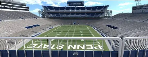 **PENN STATE - BUFFALO TICKETS (2) FRONT ROW CHAIRBACKS**
