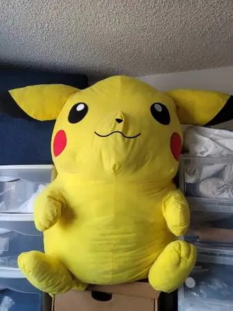 Custom NFC Memory Foam Giant Pikachu