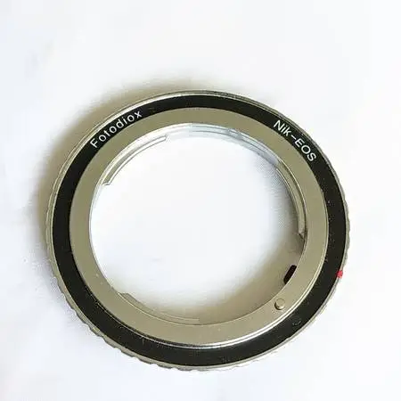 2-Nikon to Canon EOS (EF) adapters Both for $30