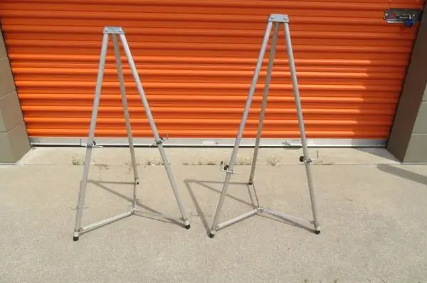 -2- EASAL STANDS - FULLY ADJUSTABLE - LIKE NEW - COMPARE TO $15