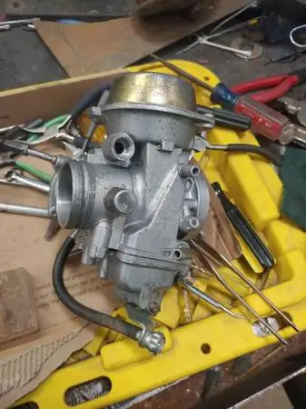 Dead lawnmowers, Lawn Tractors, abandoned Equipment, Damaged Trailers