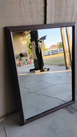 ELEGANT LARGE FRAMED MIRROR
