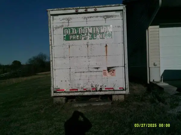 WANTED Someone to enclose storage trailer end