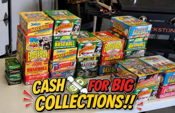 WANTED: Buying Vintage Sports Card Collections