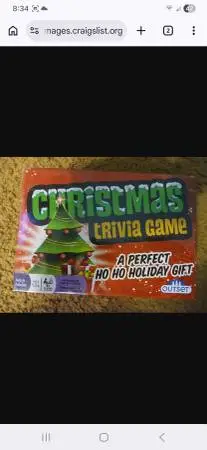 Christmas Trivia Game -New