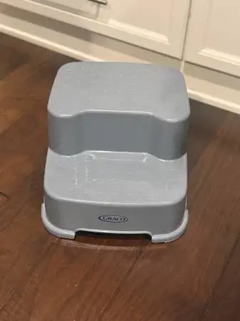 Graco 2 Step Transitions Step Stool Gray