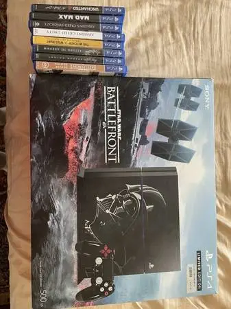 PlayStation 4 with Few Games