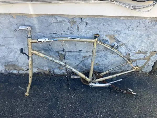 Vintage Mongoose pro bike bicycle frame