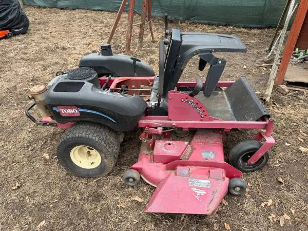 parting zero tun riding lawn mower