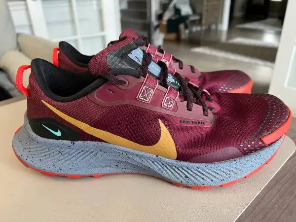 Nike Pegasus Trail 3 Mens Size 10 Running Shoes Dark Beetroot