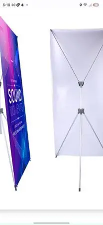 New Adjustable Banner Stand