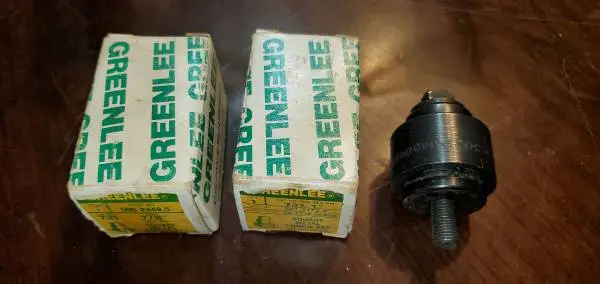 Greenlee punch set