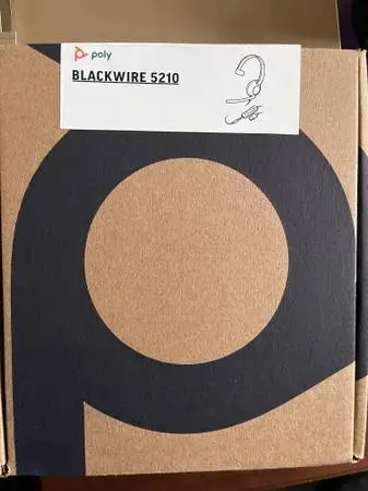 New Plantronics Blackwire 5210 Mono USB-A Headset