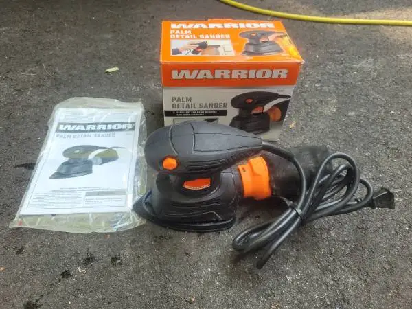 Warrior 1.1 Amp Corner/Detail Sander (Item 63976)