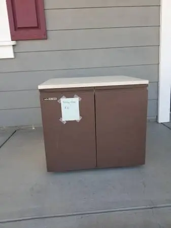 Rolling Printer cabinet
