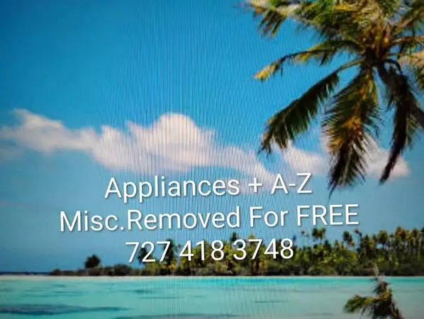 Appliances + A-Z Misc. Removed For Free With %-To Great Causes