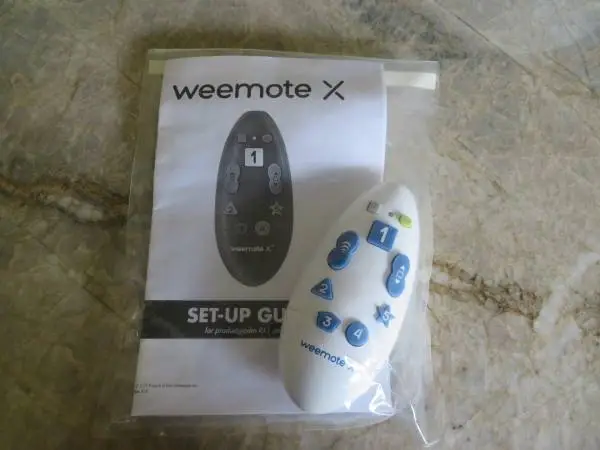 Weemote X - simplified TV remote