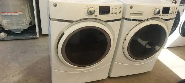 GE Front Load Washer And Gas Dryer