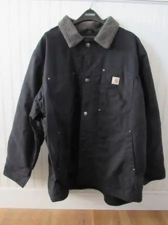 NEW Carhartt Full Swing Chore Coat Black Men’s XXL