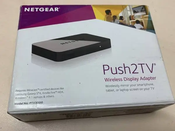 Wirelessly stream media from your laptop, tablet or smartphone to a TV