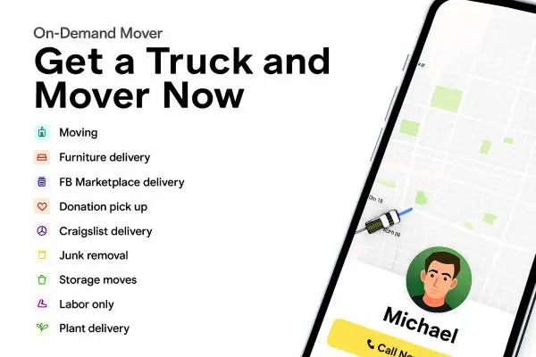 On-Demand Mover with a Truck