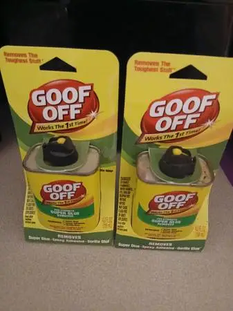 GOOF OFF (2) 4 oz both for $5