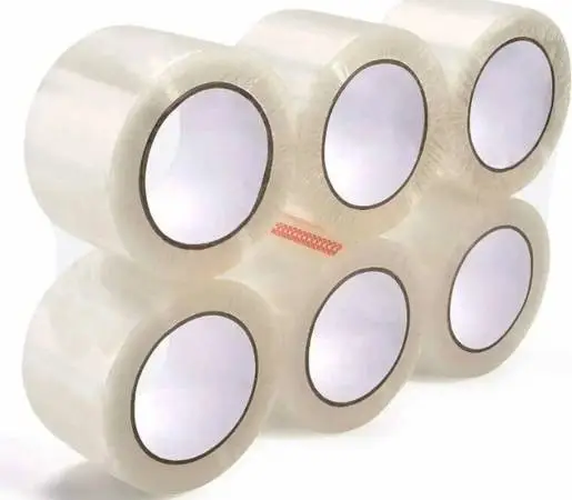 6 Rolls Shipping Packaging Box Packing Sealing Tape 2 mil 2x110 Yard