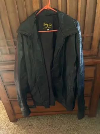 Leather jacket XXL