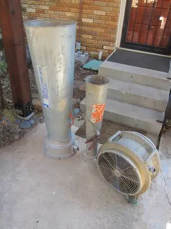 Pneumatic Venturi Air Blower Tank Ventilation