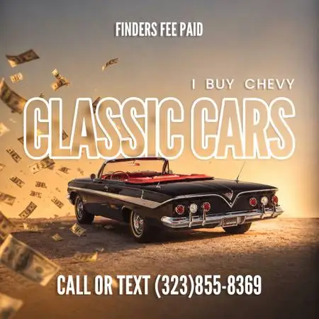 I BUY CHEVY CLASSIC CARS IMPALA 1975 TRI FIV BEL AIR