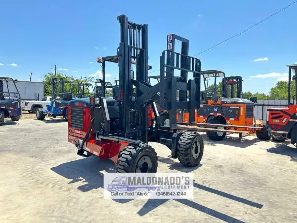 2013 Moffett M55.4 P with Double Extension Forklift 1,960 Hours