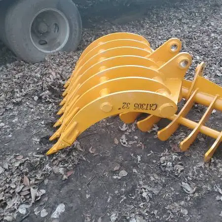 New 45 and 32 305 cat debris rakes for excavator