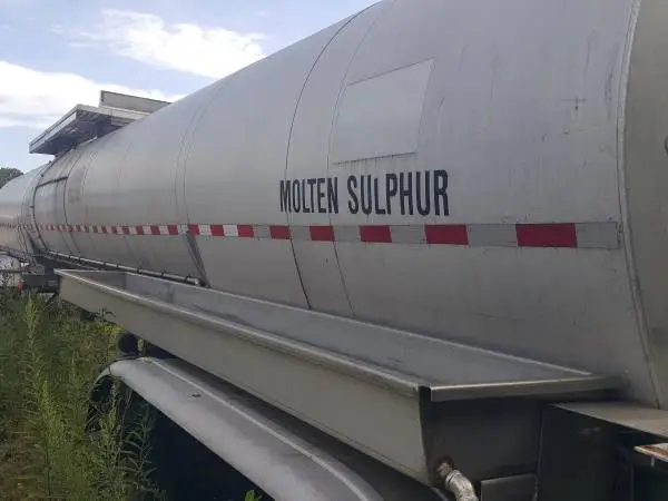 2001 S.S. MOLTEN SULFUR TANKER