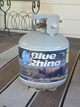 Propane Tank Blue Rhino