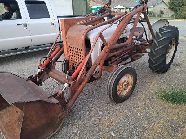 1953 Ford Jubilee double NA tractor for sale