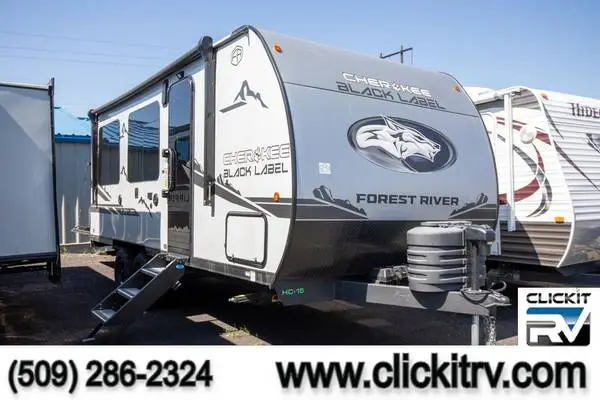 2025 Forest River Cherokee Grey Wolf Black Label 18RRBL Toy Hauler -