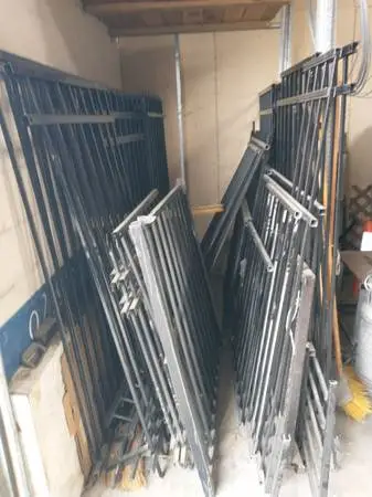 Ornamental Iron Fence Leftovers - Price Drop - Lots of pcs & sizes.