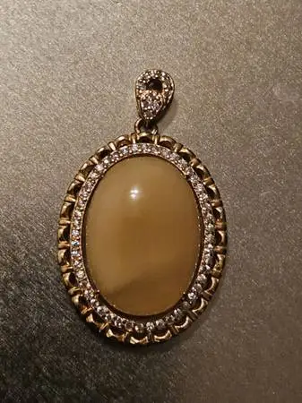 Gold Plate Over 925 pendant