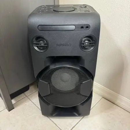 Sony MHC-V11 All In One Party Speaker W/ Radio Bluetooth CD USB