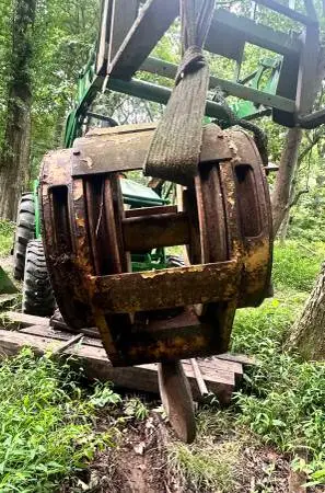 Industrial Salvage - Gantry Crane Hook