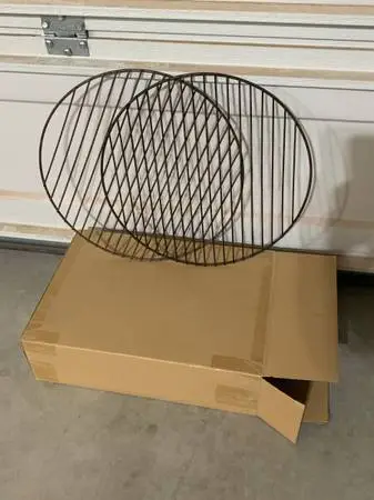 2-15.5 inch BBQ, smoker grill Grates