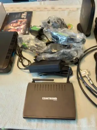 assortment of direct tv components (never used)