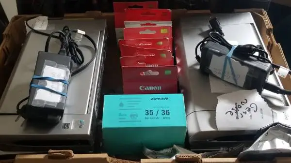 IP 90 (3) &  (1) IP 100   Printers  FOR PARTS