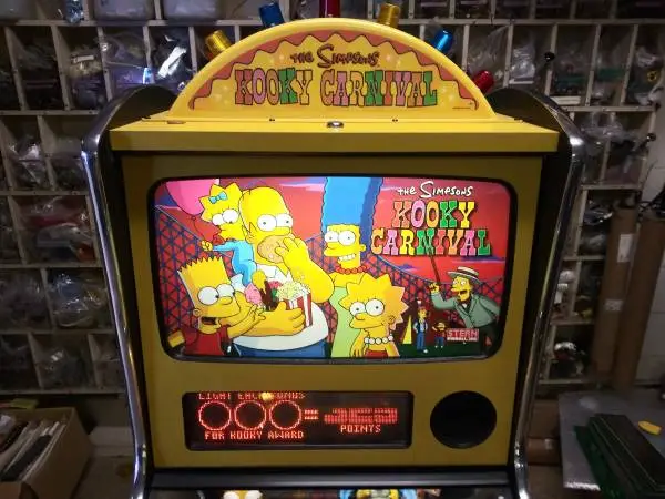Simpsons Spooky Carnival Arcade Redemption Game