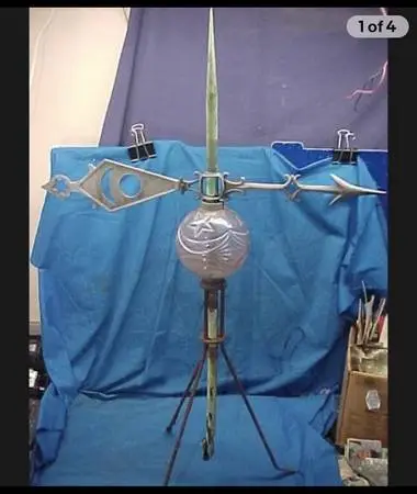 Collector Wants Lightning Rod Ball And Weathervane