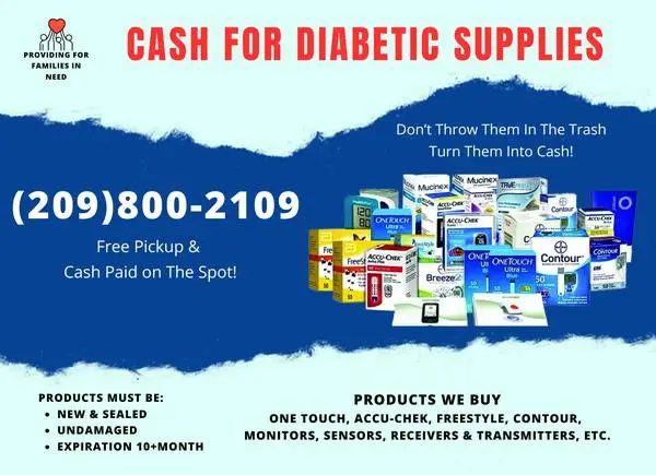 Ca$H For D-iabetic Supplies