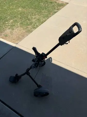 Like new golf caddy cart - can deliver